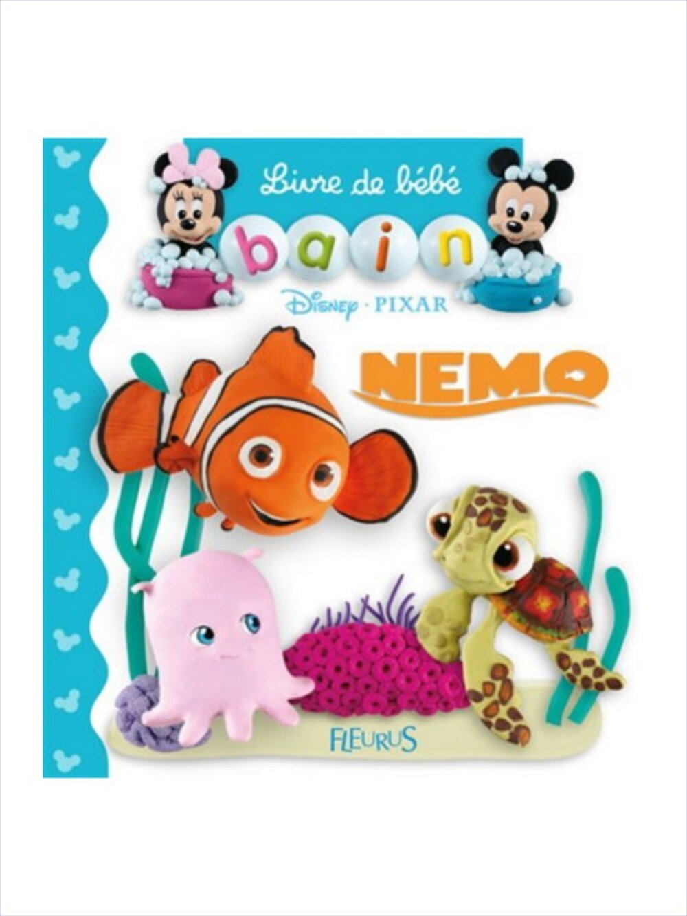 Disney Nemo Waterproof Book L'imagerie Bain French Brand New Add-on Only Item